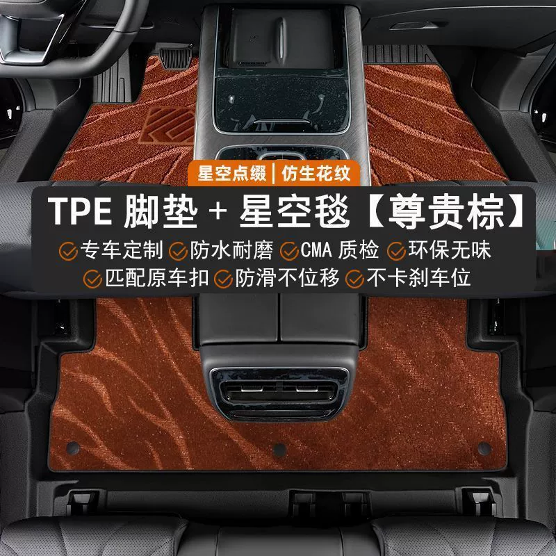 Коврики для пола полного окружения Trumpchi GS3 Shadow Speed, 25 новых ковриков в комплекте с порогами, коврики из TPE