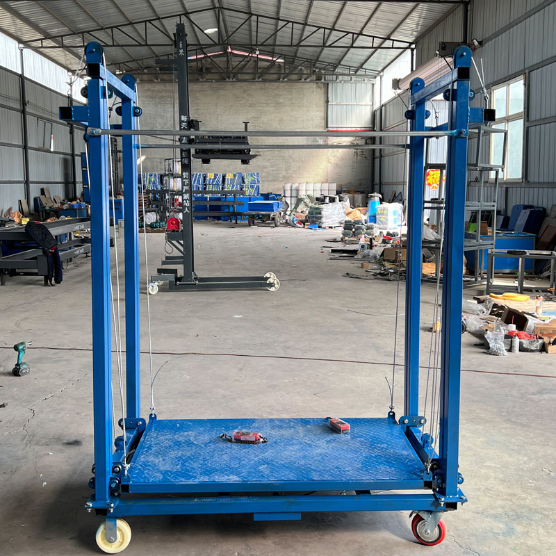 移动脚手架电动升降脚手架遥控折叠升降机伸缩平台装修装卸工地架
