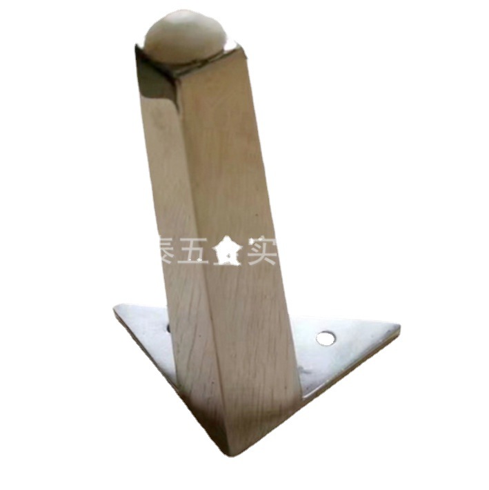 工厂不锈钢沙发脚抛光电镀橱柜脚五金件折弯切割{十五年生产厂家}