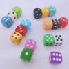 Spot 16 mm acrylic new material dice game chess pieces accessories chip chip color wholesale plastic dice