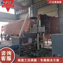 废旧金属屑压饼设备 铁矿粉建筑垃圾压实机 全自动三梁四柱成型机