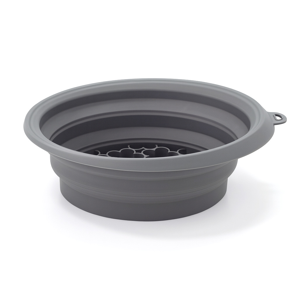 Aumentar el tamaño de Amazon lavabo portátil de hielo lavabo silicona lavabo plegable lavabo