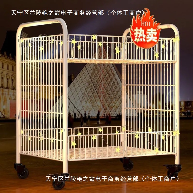 可折叠摆摊小推车夜市地摊冰粉小吃车可移动寿司烤肠促销车架