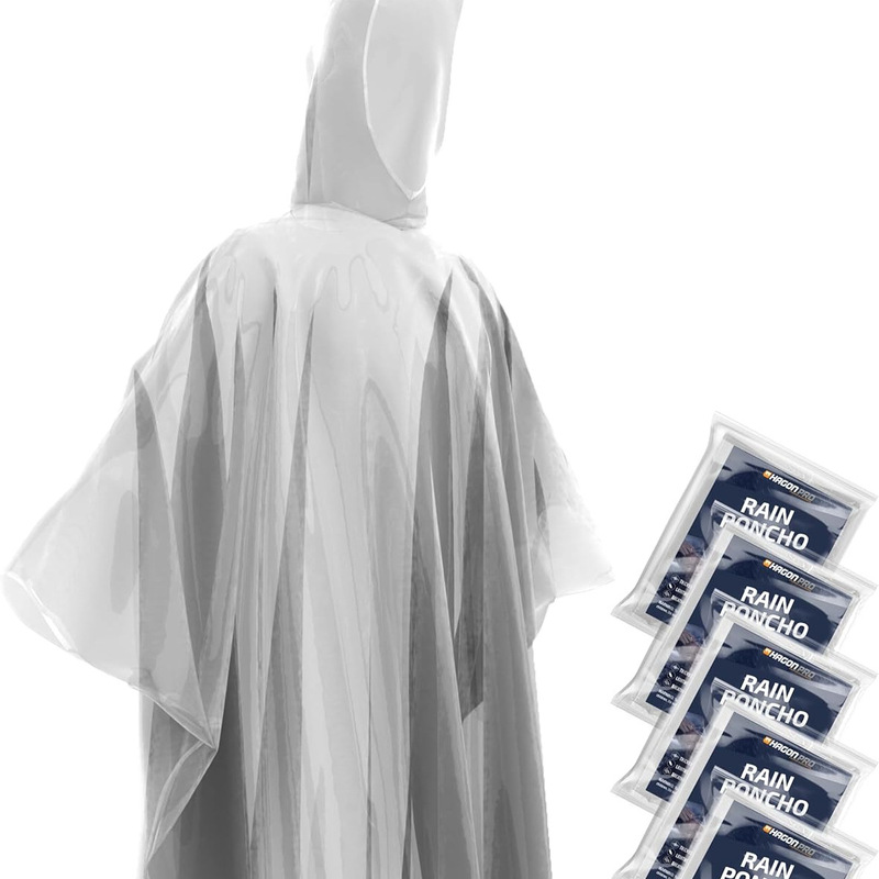 Cross-border Amazon transparent disposable adult PE raincoat, transparent raincoat for camping, hiking, and emergency cape Cross-border Amazon transparent disposable adult PE raincoat, transparent raincoat for camping, hiking, and emergency cape