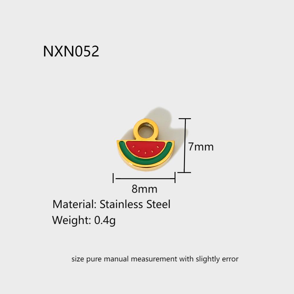 2g Weight 0.03µm-0.05µm Gold Plating Thickness PVD Coated Gold Plating Process Pendant Jewelry Making Type 18K Real Gold Plated Plating Material 1 Piece Quantity 304 Stainless Steel Material Cherry, Fruit, Strawberry, Banana Pattern Cute Style Enamel Craft 1 Piece 304 Stainless Steel Cherry Fruit Strawberry Polished Pendant DIY Ornament Accessories 2