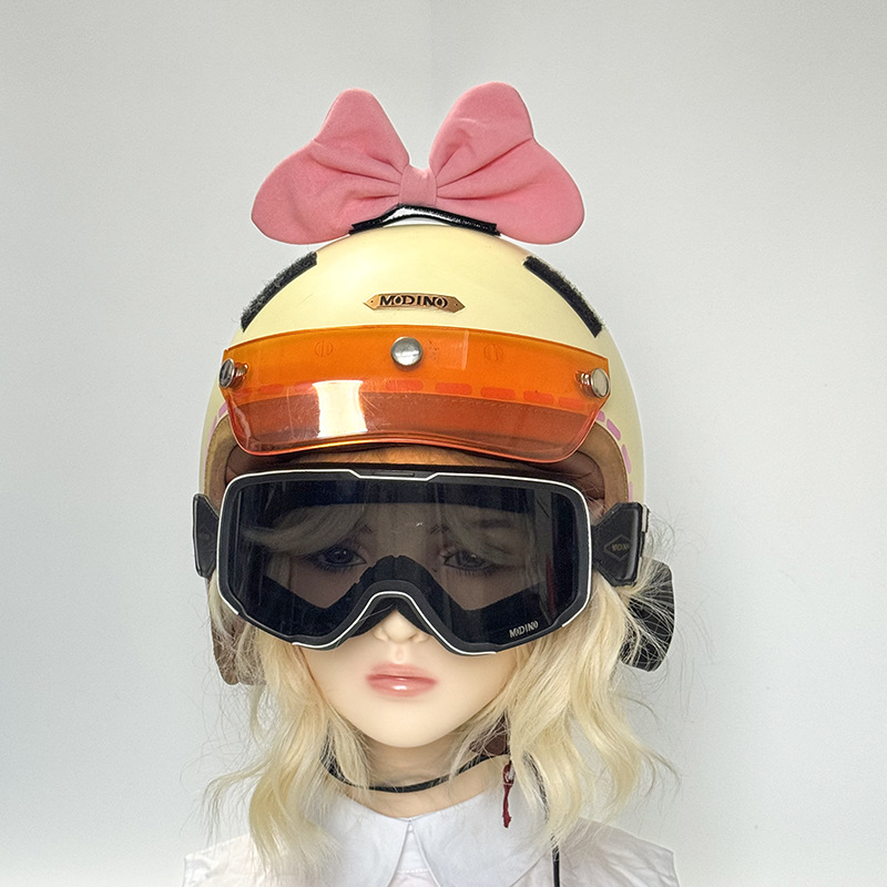 Helmet Accessories, Other Auto Parts and Accessories - bow-pink-no-helmet