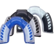 三色运动护齿 散打拳击跆拳道篮球食品级eva牙套 热烫定型护齿