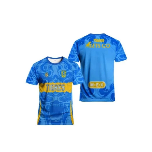 2026 New Summer Mexican Style Football T-Shirt 3D Printed Training Jersey Men's Fashion Casual T-Shirt