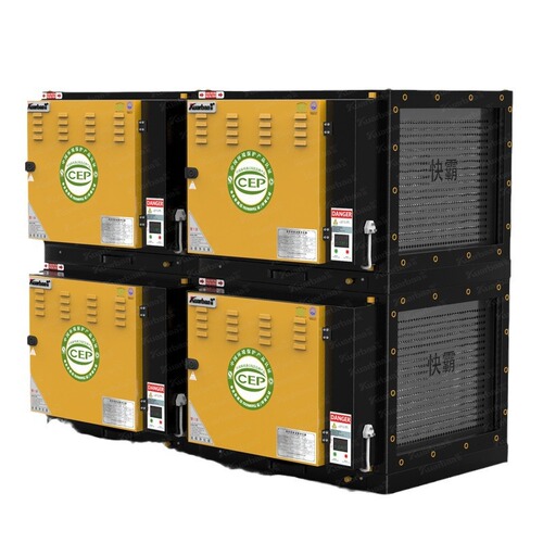 Kuaiba oil fume purifier commercial smoke deodorization all-in-one machine catering hotel hood filter 32000 air volume