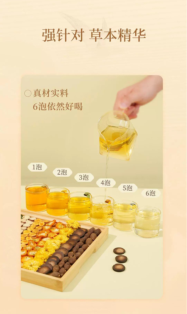 Pang Da Hai Luo Han Guo Ju Hong Herbal Tea Bags 120g Sugar Free Hot Brew Blend quality and texture