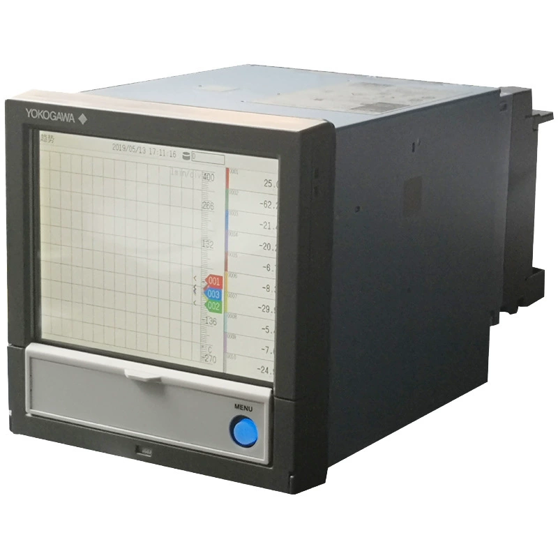 GX10 Безбумажный регистратор 30 каналов Регистратор температуры Yokawa Регистратор Промышленный Безбумажный регистратор