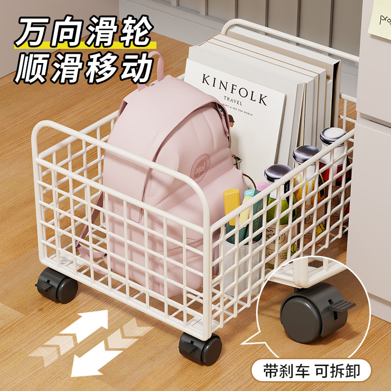 ランドセル収納ラック 取り外し可能なブックボックス 学生教室の本と教科書の収納 滑車付き 大容量収納ボックス|undefined