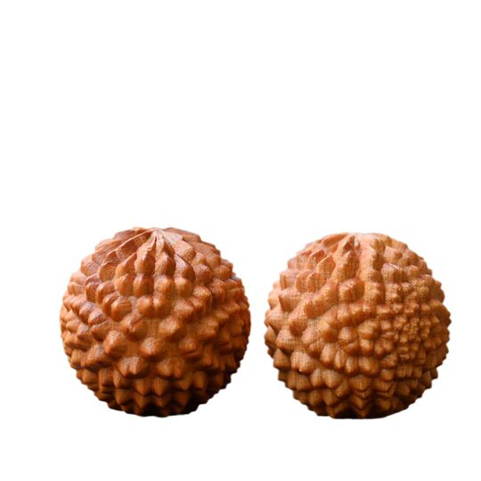 Authentic Taihang Yabai Wen Play Handball Chen Huagai Durian Health Care Massage Ball for Middle-aged and Elderly Fitness Ball for Elders