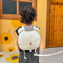 韩版儿童双肩包卡通可爱防走失男女童小书包时尚宝宝帆布出游包