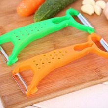 厨房不锈钢双头刨水果削皮刀 多功能刨丝器 削皮器瓜果刨厂家直销