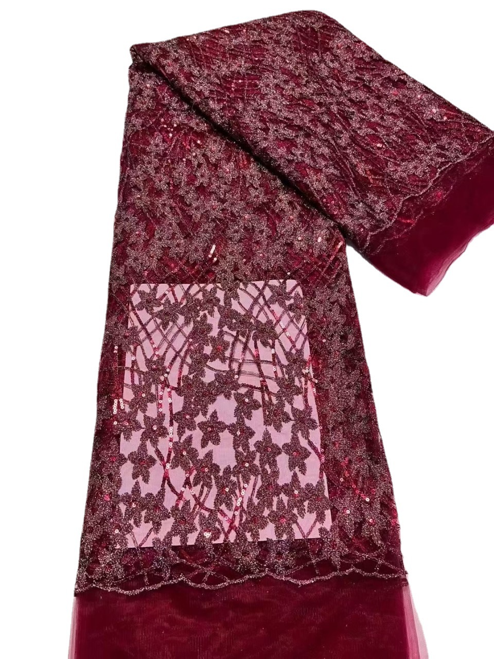 Primavera línea compuesta tela de encaje lentejuelas ropa los niños vestido estrella flor cheongsam hanfu bordado JX2618 image 6