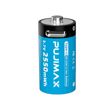 3.7V﮵��CR123Atype-c�����ܳ����2550mwh������ʾ��﮵��