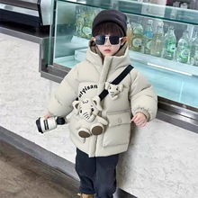 男童棉服冬装宝宝棉袄2025冬季童装儿童加厚外套小童冬款上衣新款