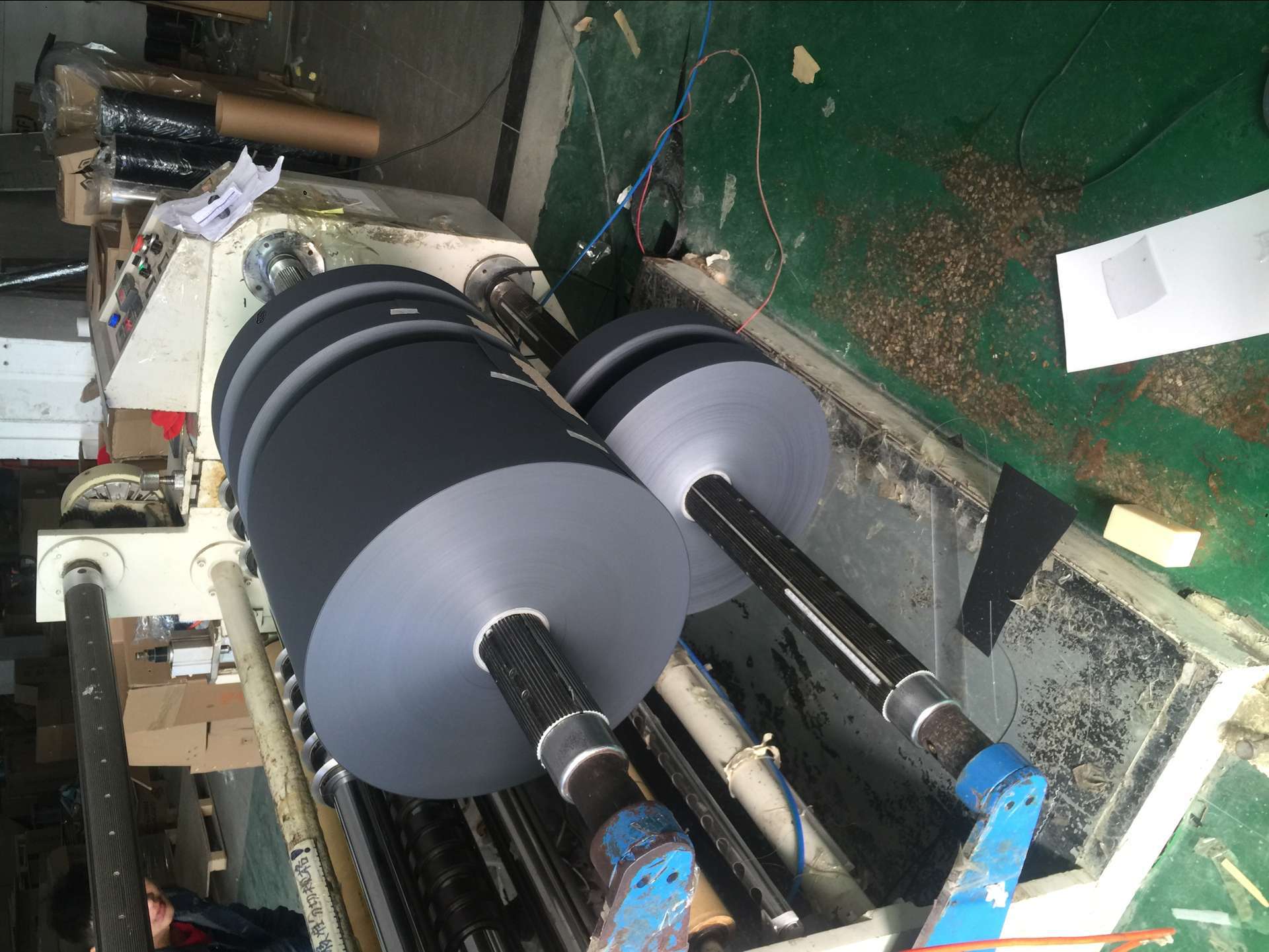 龙华防火PP卷材黑色阻燃绝缘片规格厚度0.175mm*尺寸610mm*749m