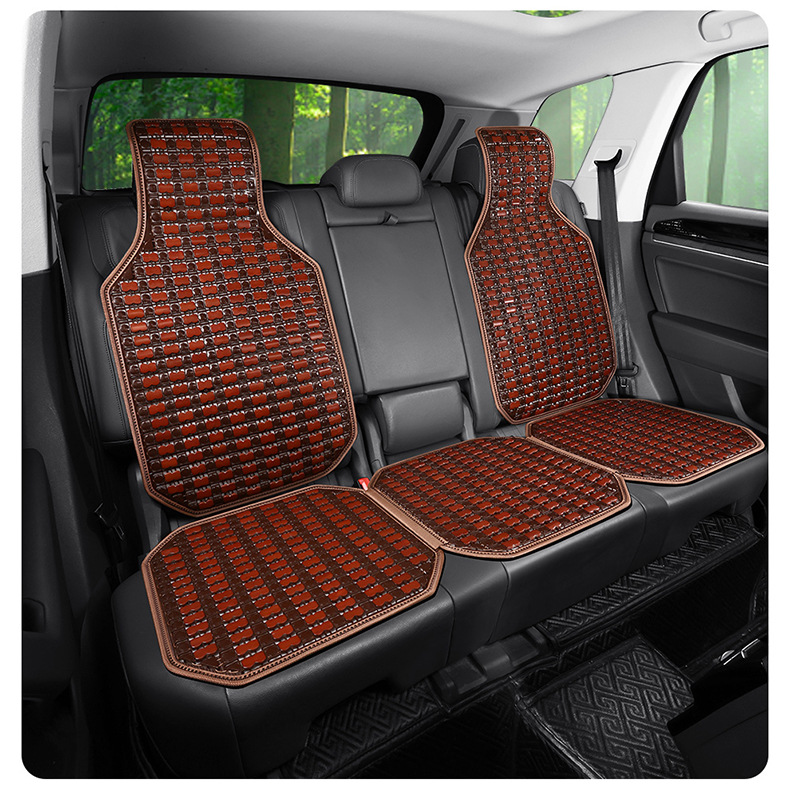 New Summer Bamboo Car Cushion Mahjong Mat Bamboo Car Cushion Car Passenger Truck Universal Seat Cushion Cool Cushion