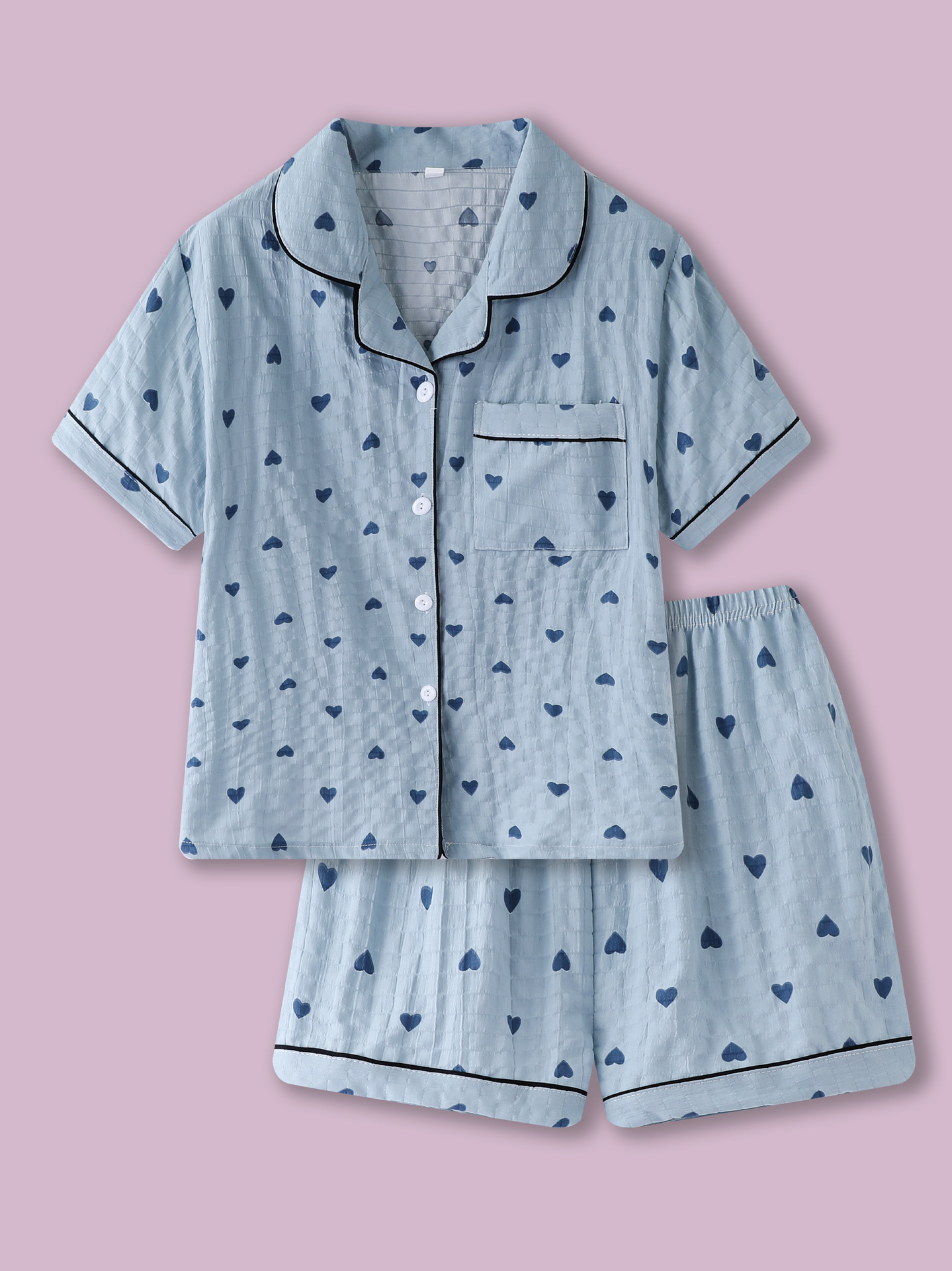 ZF-클라우드 쇼트 턴 커버-블루 러브