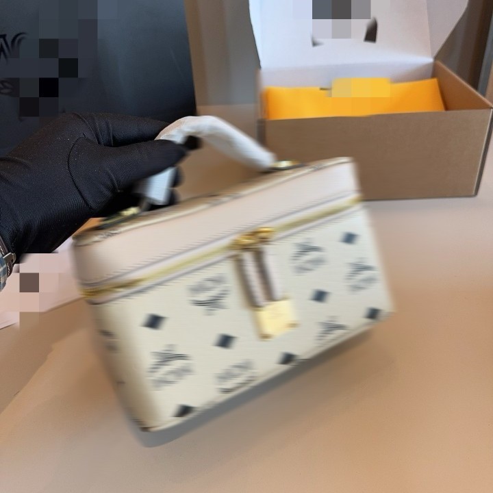 MC Trendy Printed Handheld Box Bag for Women 2025 New Arrival Luxury Designer Exquisite Crossbody Bag - Thumbnail 8