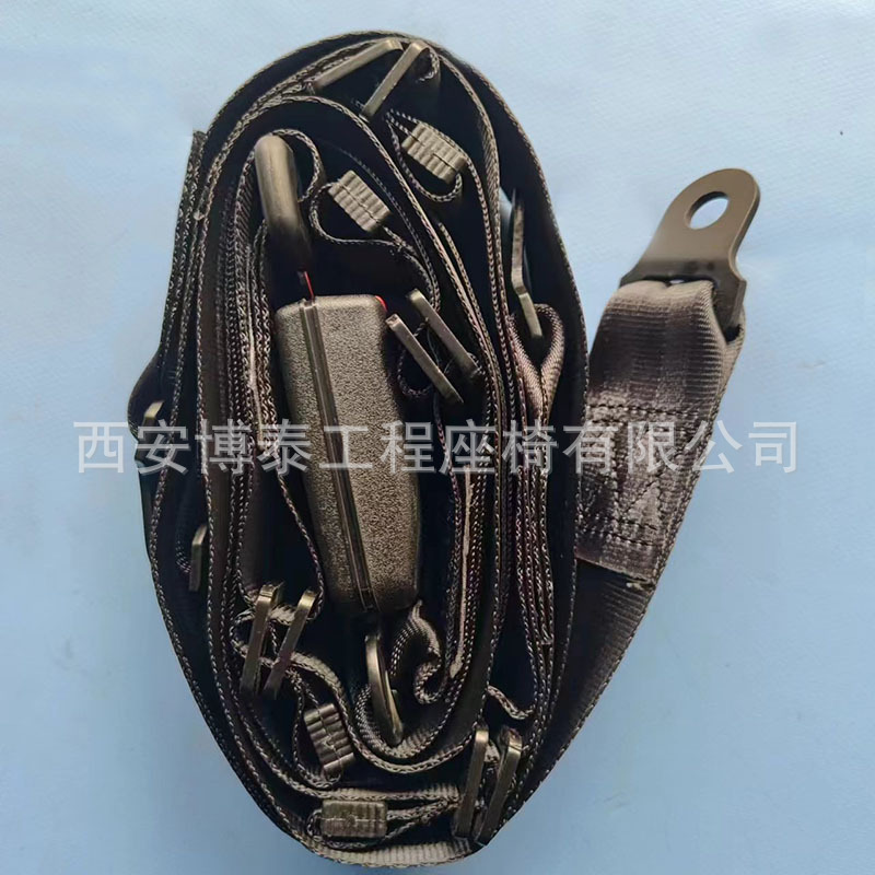 Cinturón de seguridad del asiento del automóvil de bloqueo de emergencia principal y auxiliar cinturón de seguridad de cuatro puntos flexible