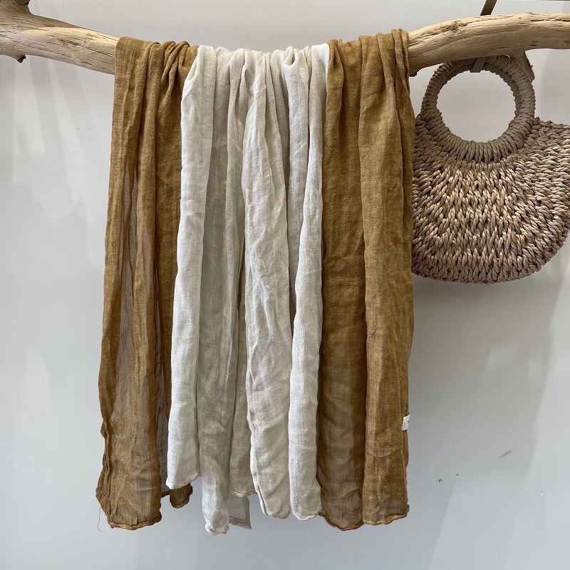 Nouveau châle chaud en coton de grande taille avec protection solaire haut de gamme et écharpe en lin polyvalente pour femmes_voghion.com