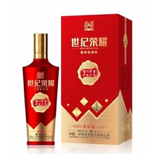 白酒批发 四川泸州世纪荣耀喜庆装 52度浓香型白酒 红瓶喜庆婚宴