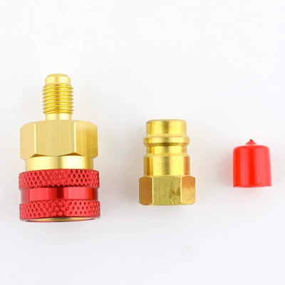 Connector Car Refrigerant High and: Automotive air conditioning