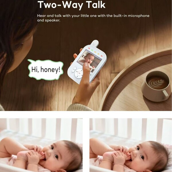 Radio baby monitor