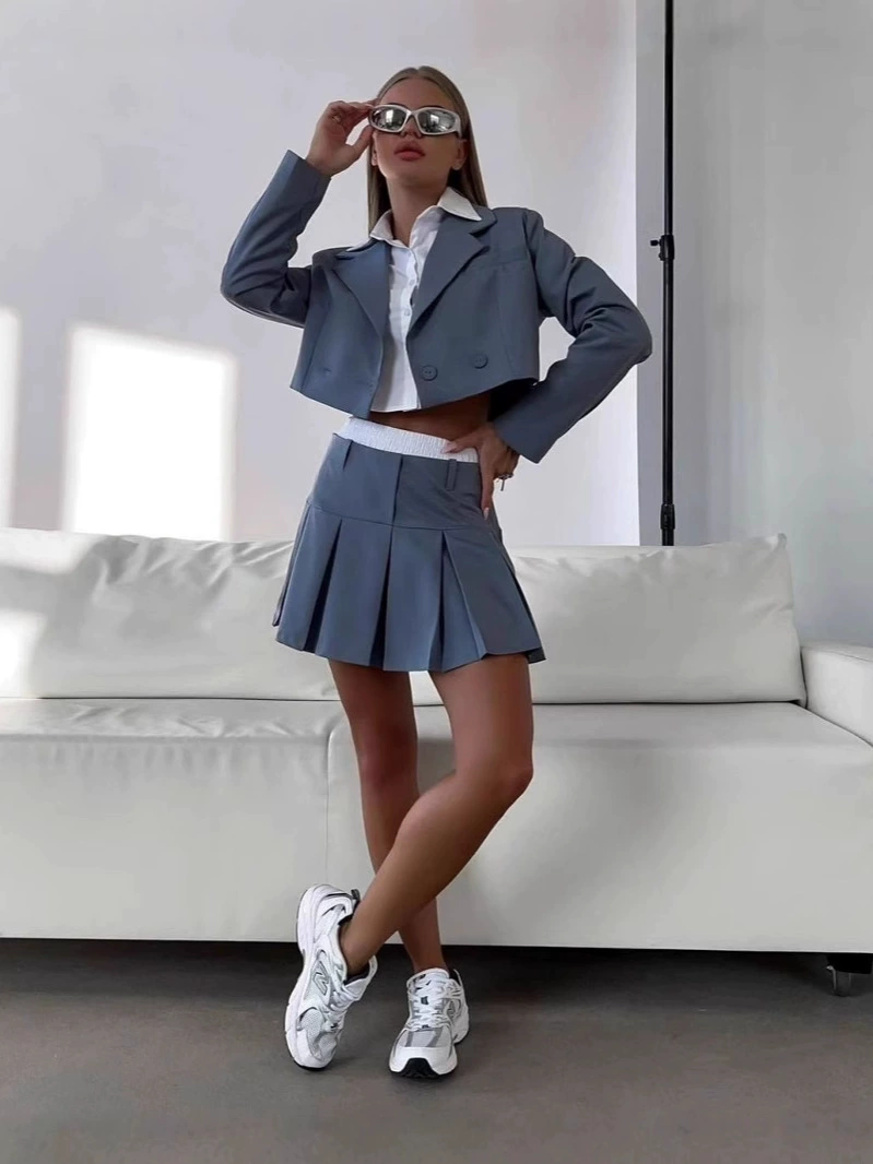 Brand set, mini-skirt, short small suit, Amazon