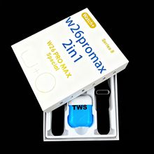 w26promax智能手表华强北s8耳机二合一w26厂家批发智能健康