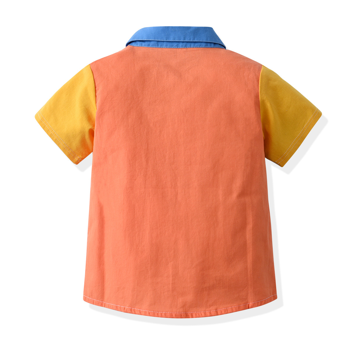 Cute Solid Color Cotton T-shirts & Shirts display picture 2