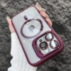 [Burgundy Red] Free lens film of the same style