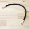 Golden, black, 30 cm