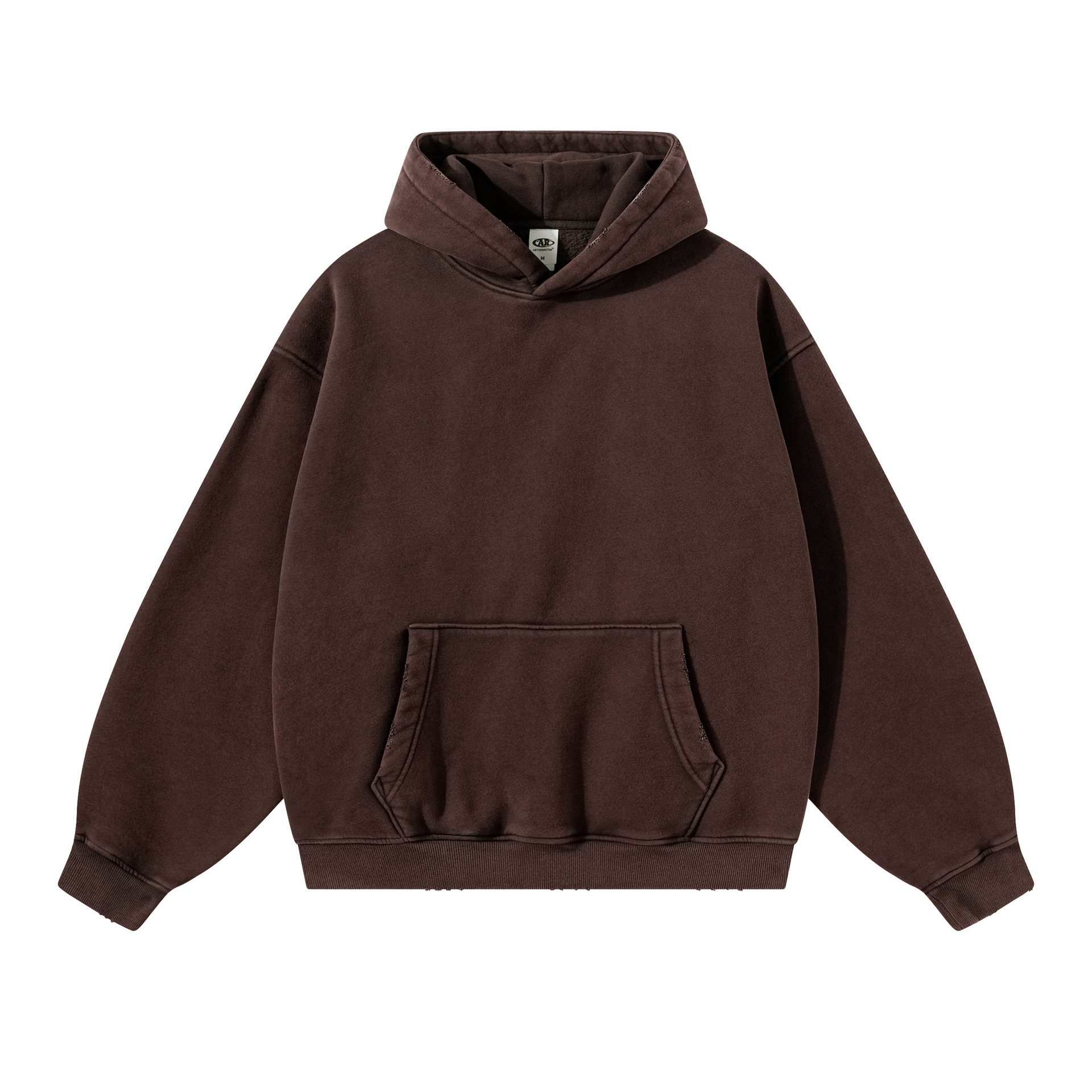 Transfronterizos de gran tamaño americano retro hombre suéter pesado chaqueta suelta Europa y América hombre sudadera con capuchón hombre