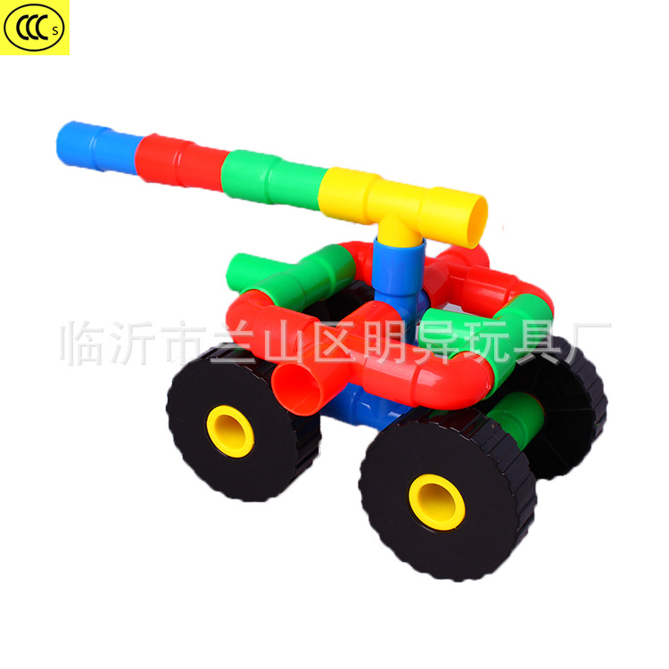 Venta al por mayor bloques de construcción de escritorio de jardín de infantes 350g en bolsas Juguetes Educativos de plástico para niños regalos escolares 3-7 años