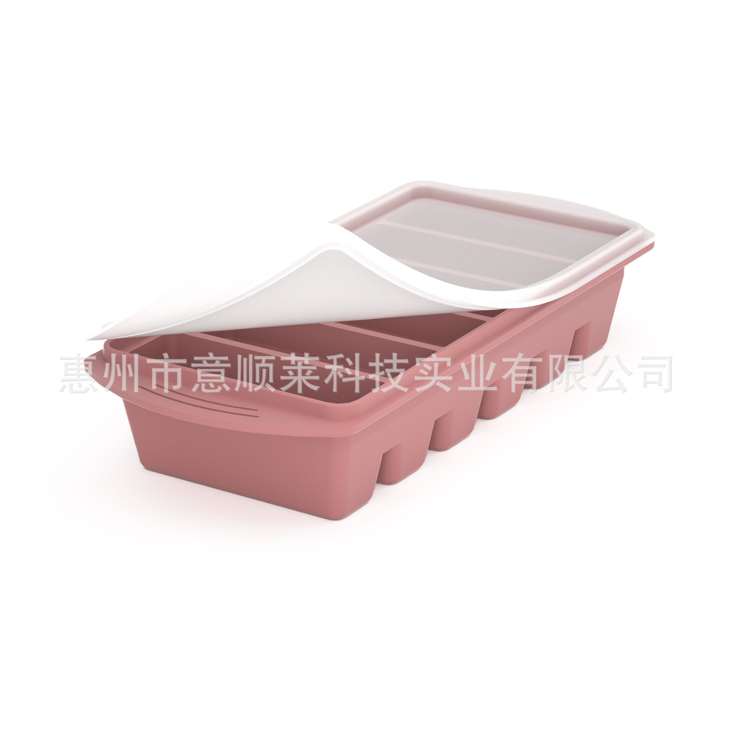 Fuchsia platinum organic silicone mold scaled, 175 ml, increased thickness