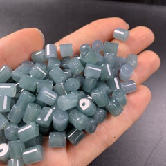 翡翠の玉のa種類の散珠は青い水の小さい桶の玉を卸売りします。