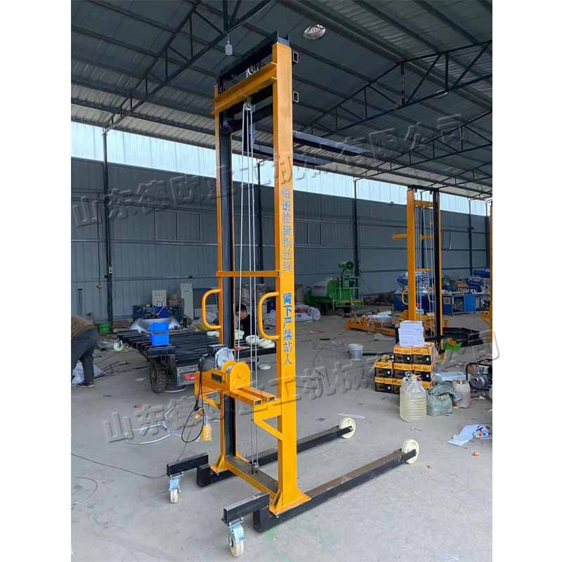 全自动遥控装卸移动升降机 室内装修加气块砖升降机 电动上砖机