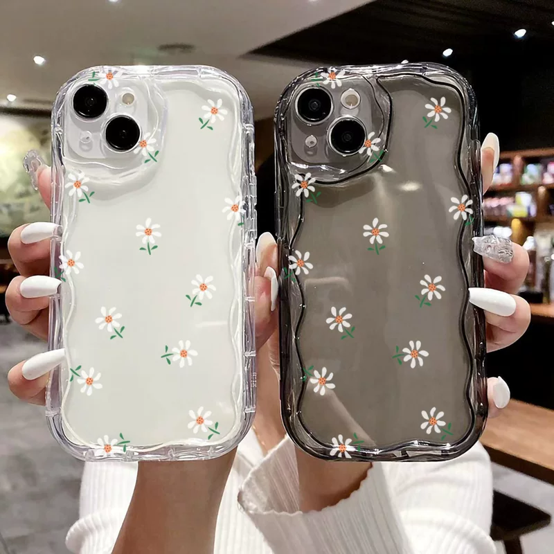 Apple, iPhone 15, свежий чехол для телефона, цветочный принт, 15promax, iphone