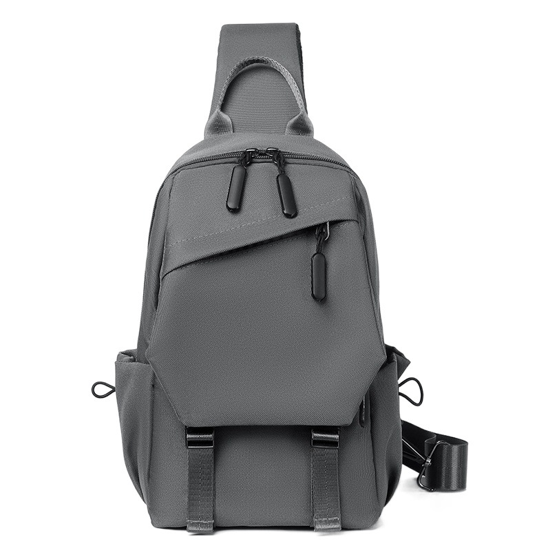 Viaje al aire libre de los hombres simple moda deportes estudiante bolsa de hombro casual moda ligera bolsa de mensajero Bolso pequeño de los hombres