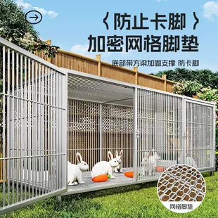 Клетка для rabbits для кроликов крупная клетка для выращивания кроликов для грызунов декоративная клетка для кролика и морской кольчатый грызун