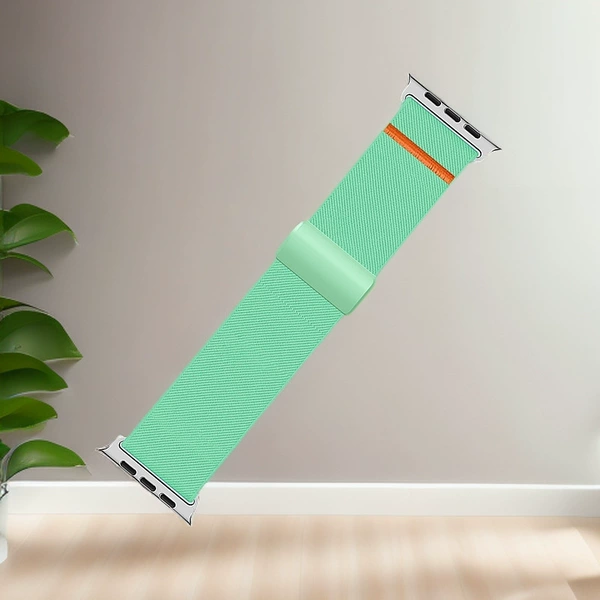 Mint green [orange stitching + SJ internal magnet]