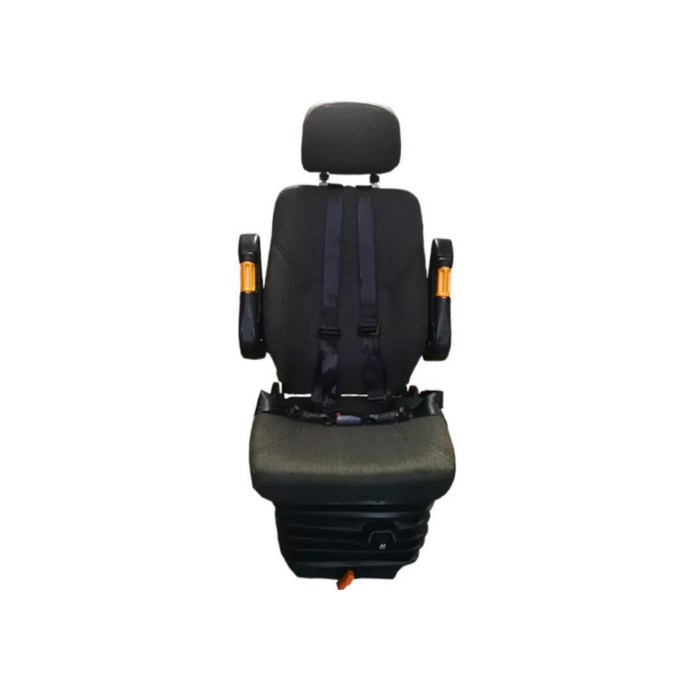 Camión pesado modificado de cuatro puntos cinturón de seguridad airbag de aire asiento de amortiguación 24V bomba de aire asiento ajustable maquinaria agrícola