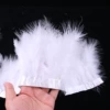 White full velvet with 1 treaty 2 meters