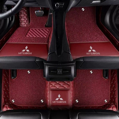 Modelə uyğun ayaqaltı – and Junge full-coverage car floor - galan-double-layer-wine-red-wine-red-silk-loop