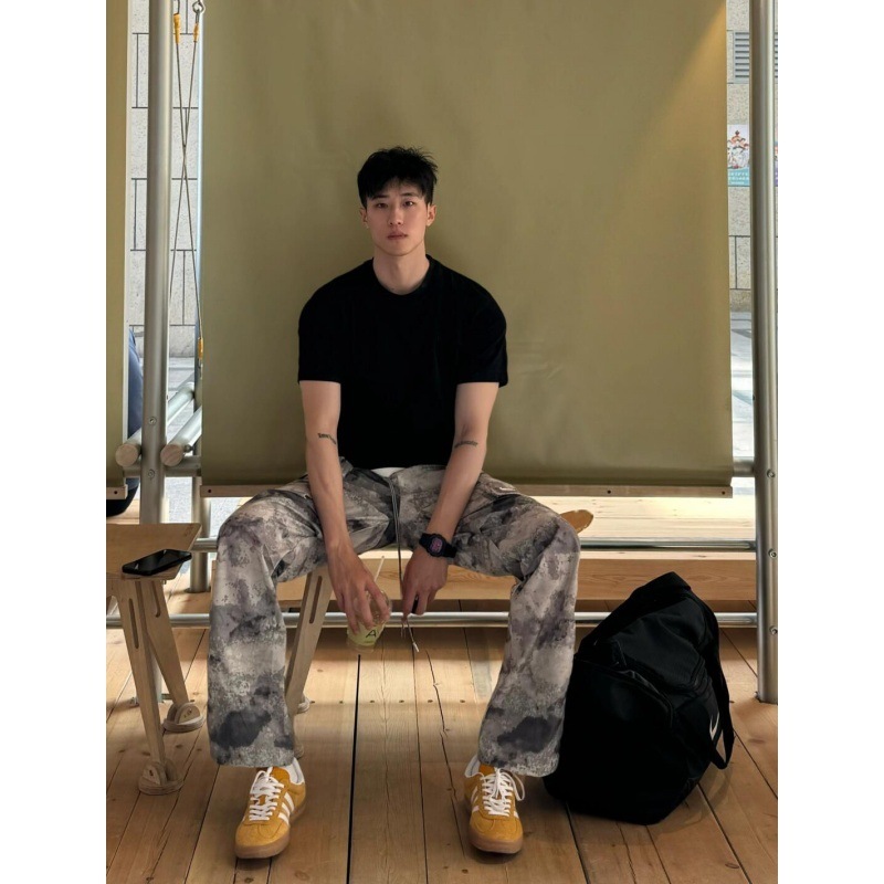 Sports quick dry summer elastic base T-shirt for gym