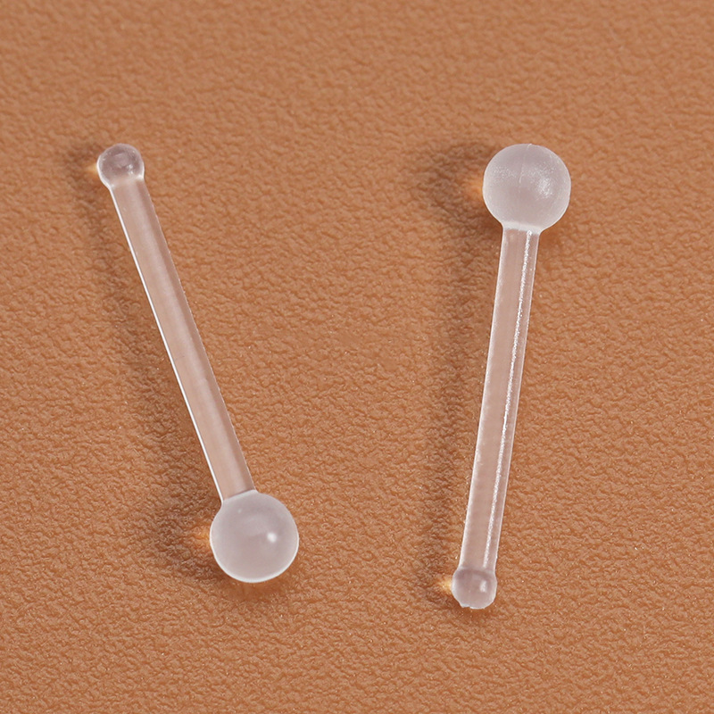 Transparenter U-förmiger Nasenstecker Ohrschmuck_voghion.com